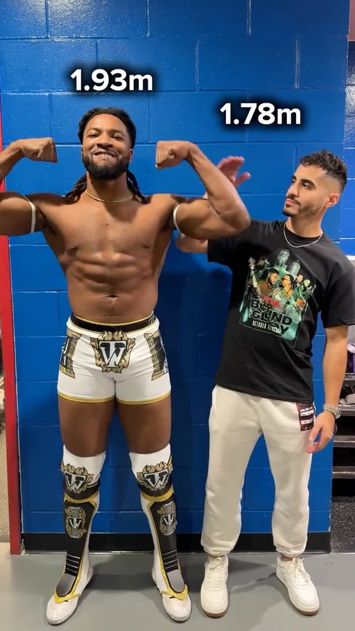 My Height vs WWE/TNA Wrestlers
