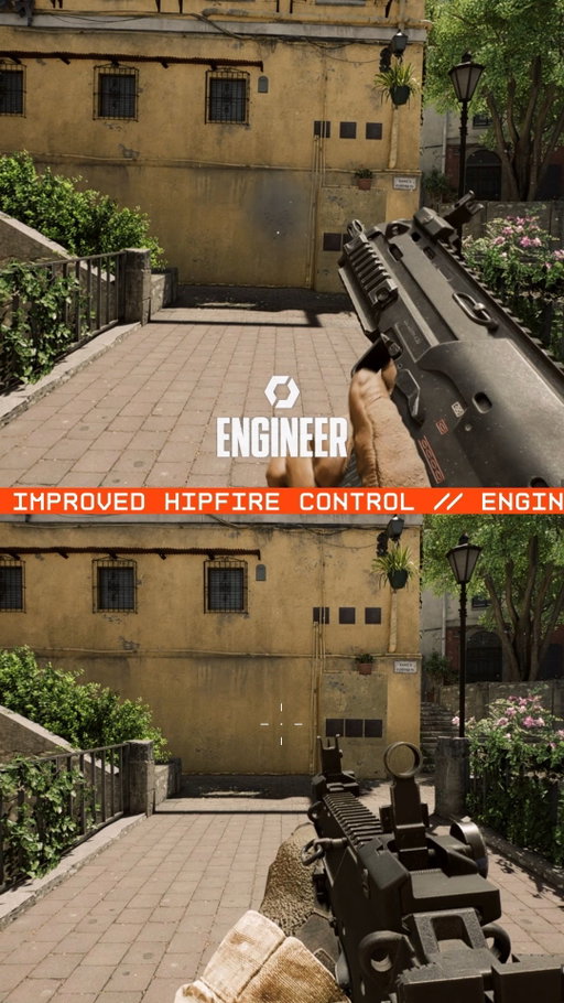 Up close, chaos has a new specialist 💥

Engineers wield SMGs with unmatched control. Tighter hip fire, faster draw, no hesitation.

#Battlefield6