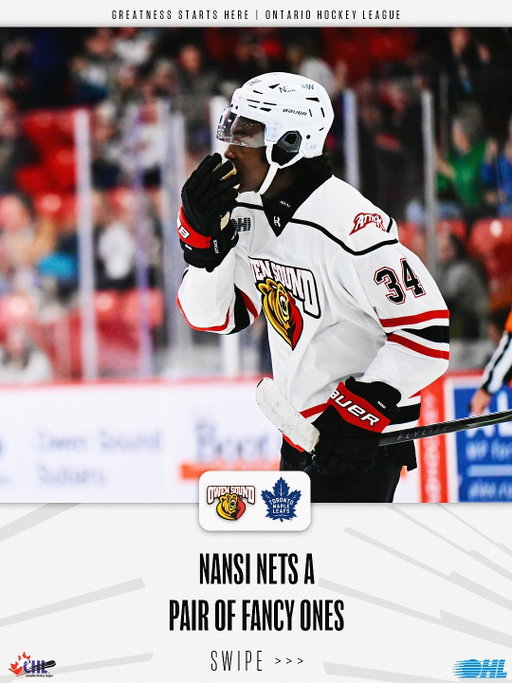 You’re a wizard Harry 🪄

Harry Nansi had a pair of fancy goals in the @attackohl victory last night.

@flohockey | #LeafsForever