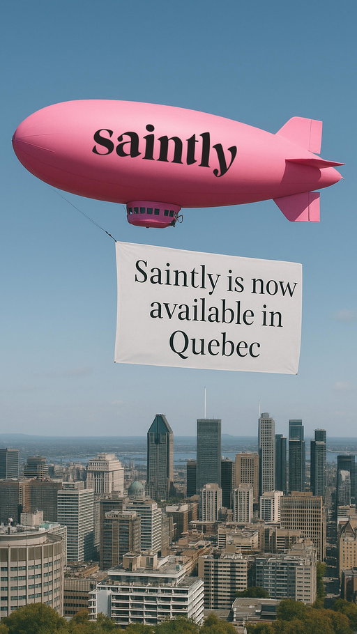 bonjour Quebec! 🥐 📞 ✨ the good sauvignon blanc has officially landed — now at your local SAQ.

→ tastings at select locations on October 24-25 & October 31-November 1 & November 7-8
→ get a free Saintly puffer jacket for your bottle with purchase (keeps your bottle chilled for 5 hours) *while supplies last.

•

Bonjour Québec!

Le divin sauvignon blanc de Saintly arrive enfin à la SAQ ! Venez le goûter les 24 et 25 octobre, le 31 octobre, le 1er novembre ainsi que les 7 et 8 novembre. À l’achat d’une bouteille recevez une mini doudoune offerte : l’accessoire parfait pour garder votre bouteille bien fraîche pendant 5 heures. Offre valable jusqu’à épuisement des stocks.

•⁠

#Saintly #OntarioWine #vqawine #BCWine #FreshWines #sippingontario #torontofoodie #torontolifestyle #vancouverfoodie #lcbo #winerackcanada #winelover #albertafood #torontolife #bcwinegoals #winefun