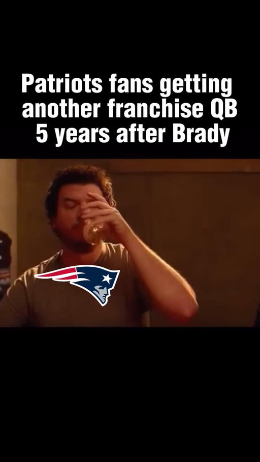 The Patriots are so back #drakemaye #newenglandpatriots #nflmemes
