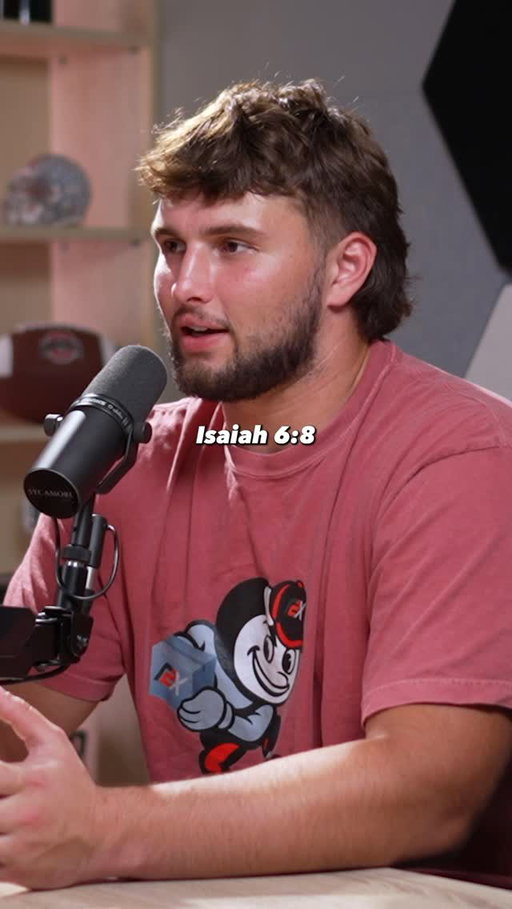 Isaiah 6:8 ✝️

Ohio State Center Carson Hinzman joins Buckeye Revival, full episode available on YouTube, Spotify, and Apple Podcasts!

#buckeyes #ohiostatefootball #buckeyerevival #ohiostatebuckeyes