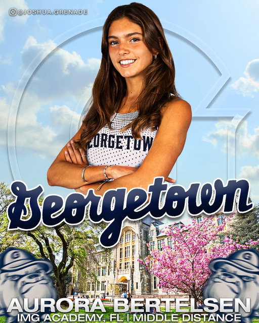 I am SO excited to announce my commitment to continue my academic and athletic career at Georgetown University!

I will be eternally grateful for my coaches and my family that have supported me unconditionally throughout this whole process. So thankful for Coach Baker for giving me this amazing opportunity! Cant wait!!!! 🤭💗 

#gohoyas