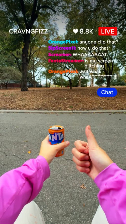 If only pressing R refilled my Fanta.
