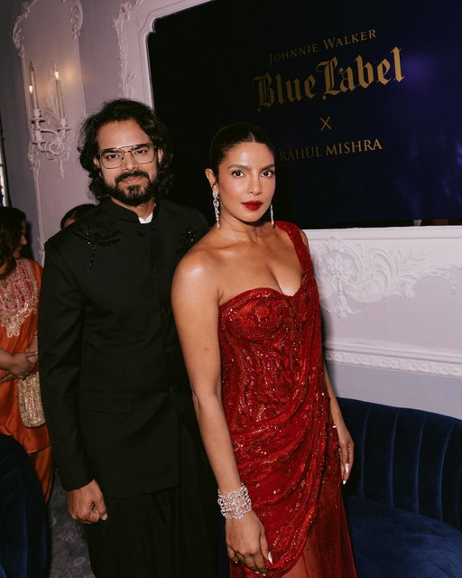 When India steps onto the global stage, its colours and spirit reach far beyond borders.

We were thrilled to celebrate this spirit with @rahulmishra_7 and @priyankachopra welcoming friends and family in London to experience our Blue Label collaboration - a moment to toast the festive season ahead.

#KeepWalking #JohnnieWalkerRahulMishra

Drink responsibly. DRINKiQ.com