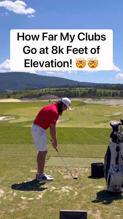 Ball go far in Montana🤯! Here’s a look at @kyleberkshire’s yardages with each club at 8k feet of elevation! The numbers at the end get CRAZY
🎥: @kyleberkshire