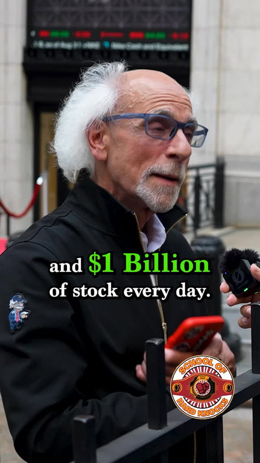 The real WOLF OF WALL STREET 🤯 i interviewed @einsteinofwallst the longest standing trader and stockbroker in the history of the New York Stock Exchange and I asked him how he got RICH! I asked him the best financial advice he’d instill in the everyone around the world. He told me how to know what companies to invest in and how to make your money work for you. Lastly, I asked him his best advice to the younger generation. #wealth #entrepreneur #financialfreedom #motivation