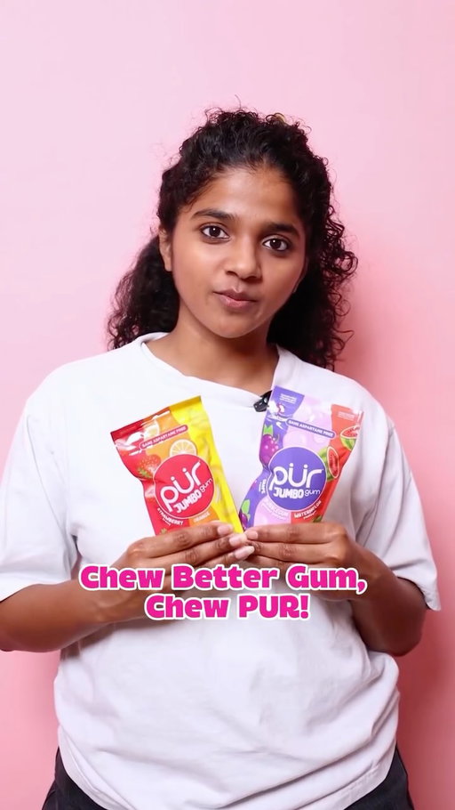Ever wonder how PUR Gum gets its color? It’s all from plant-based ingredients and free from artificial dyes! 😁
 
Chew Better Gum, Chew PUR! 🩷
 
#PURGum #BetterforYou #Artificial #Ingredients #PlantBased