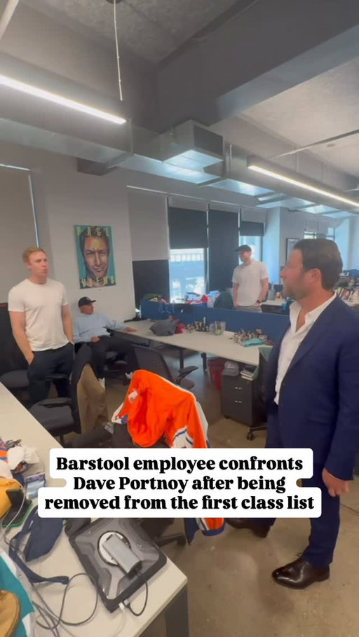 @stoolpresidente completely overhauled the Barstool first class list once he found out it exists @francisccellis