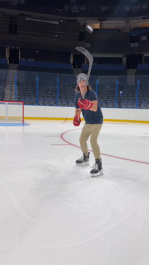 When you have an NHL arena to yourself😮‍💨⚡️ @tblightning