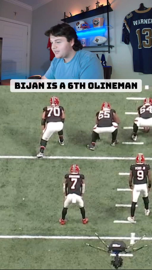 Bijan is top 3 and he is not 2 or 3. #football #nfl #fyp #viral #share #footballanalysis #🐐 #fantasyfootball #falcons