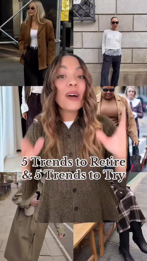 Millennial Fashion Refresh! 5 trends to phase out & 5 trends to try for fall and winter 🧡 Comment SHOP below to receive a DM with the link to this post on my LTK ⬇ https://liketk.it/5rofC #styleupdate #fashionhelp #fashiontrends #fashionupdate #millennialstyle #fallfashion
