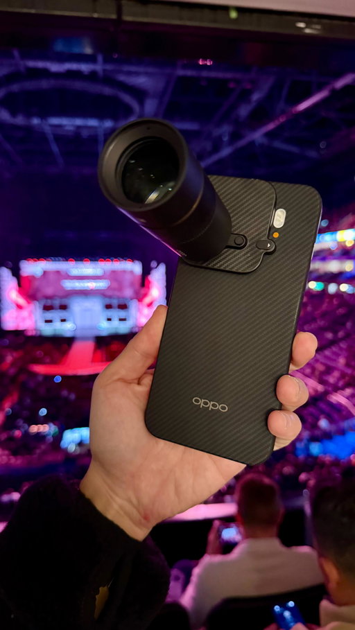 Best way to capture Gaga’s Mayhem Ball? The OPPO Find X9 Pro of course. With the Hasselblad Teleconverter Lens you can zoom up to 40x. The phone launches globally October 28th.