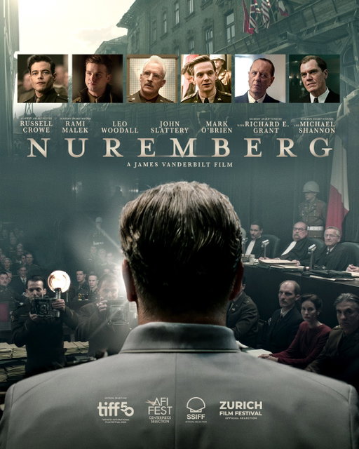 The trial that defined history.
From the ashes of war comes the fight for justice — NUREMBERG, starring Russell Crowe and Rami Malek. In theatres NOVEMBER 7.