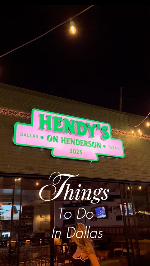 ✨ Chill + Classy Vibe
“Midweek magic at Hendy’s 🍷✨ Half-price wine, vinyl grooves from the 70s & 80s + half off bottles of wine. The perfect vibe to just unwind. 
•
•
•
•
•
•
•
•
•
•
#Hendys #WineNight #VinylVibes #thingstodoindallas #freethingstodo