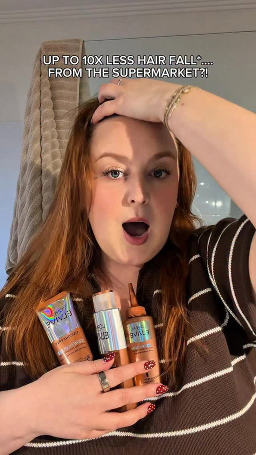 Doing anything and everything for slick, strong hair.

The new @lorealparis Elvive Growth Booster range has become a part of my slick-back routine, my hair feels thicker, fuller, and has up to 10x less hair fall due to breakage.  #paidpartnership #hairgoals #haircare #growthbooster #scalpcare