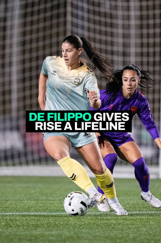 Jessica De Filippo scores her seventh of the season to give Vancouver hope.
