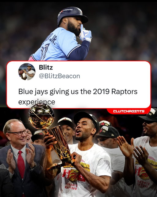 A superstar carrying a Toronto team in the Postseason ✔️
All the way to a championship ❓

Nevertheless, Vladimir Guerrero Jr. continues to rake as he and the Blue Jays continue their dominance in Seattle to tie up the American League Championship Series 💪