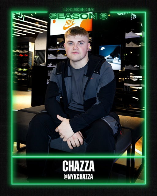 introducing your SECOND housemate for Locked In S6... @nykchazza 👏 who's excited to see Chazza take on the house 🏠👇 tune in on 29.10.25 #footasylum #lockedin