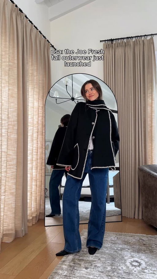 Me romanticizing my fall wardrobe to distract from the seasonal existential dread✨@joefresh VALERIA25 for 25% off #joefreshpartner