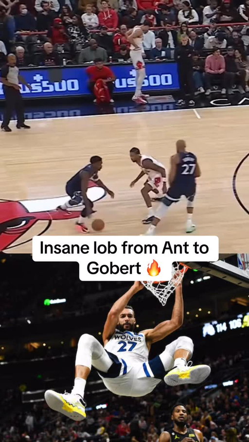 This duo is gonna be scary this season 😂 #twolves #antedwards #nba #rudygobert