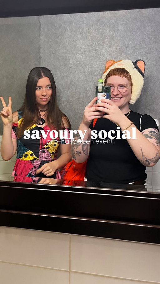 ✨the financial district just got spooky and social✨
.
i have been wanting to check out one of the Savoury Social events by @mytofd for a while, and their pre-halloween social was so fun!
.
if you haven’t heard of the Savoury Social series yet, it is an event series hosted by the financial district BIA at a local restaurant. the tickets are inclusive of food and usually a drink or two, and the price of the event is subsidized so you pay a lot less than you normally would at that venue! (ex. this event ticket was $35 per person, and the value was $75!). follow @mytofd to catch their next event!
.
the pre-halloween social was at @mossops.social in the stunning @hotelvictoriato and featured:
🔮 live tarot readings
🍸 two cocktails (or mocktails)
🥙 buffet and passed hors d’oeuvres
💃 dj and dancefloor
.
will i see you at the next savoury social?
.
.
.
#torontoevents #todotoronto #torontohalloween #torontohalloweenparty #torontofinancialdistrict #torontolife #torontoeats #torontoreels #torontoblogger #yyzdateideas #torontofoodie #torontosocial #torontoparty