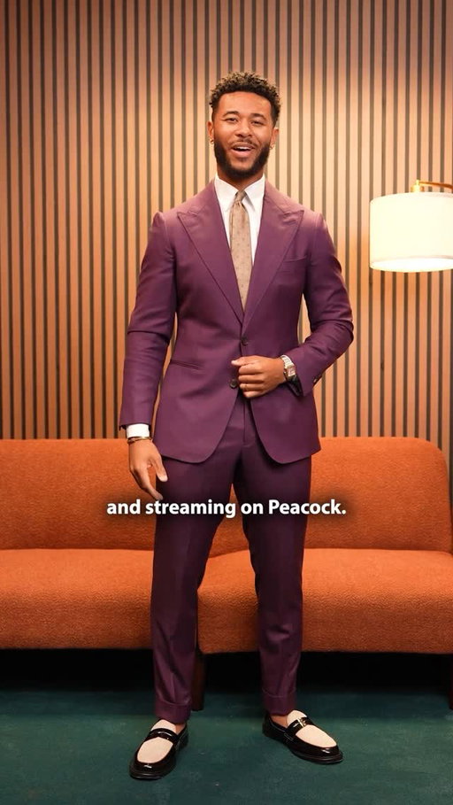 In honor of the NBA being back on NBC, I put together a Lakers-inspired outfit to rep my team and get ready to watch them do their thing on October 21st! Let’s go 🏀💜💛@nbaonnbc @nbc @peacock #NBCPartner