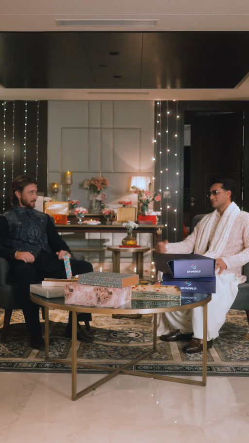 When I invited @officialtommyfleetwood for Diwali during @dpwic , I didn’t expect him to show up in a kurta, doing aarti, and setting up golf challenges! 😄 Incredible to see how sport can connect cultures. 

Thank you to @dpworld for bringing it and us together. 

#SmartLogisticsToATee #SmartLogisticsBeyondBoundaries