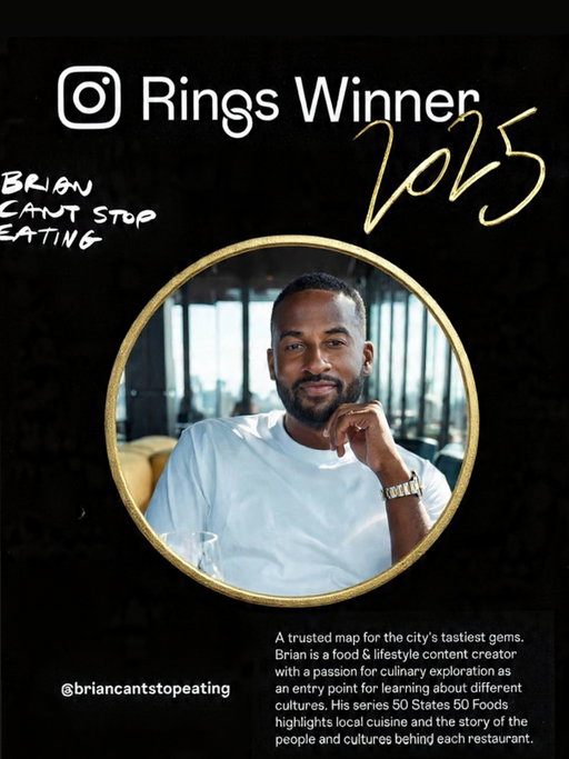 Ya’ll we did a thing! I’m beyond honored to be selected as one of 25 creators for this years @instagram Ring Awards! 

Creating content started as a way to share my love for food and storytelling, and it’s grown into something I never could’ve imagined. Huge thank you to the judges and the @creators team for recognizing my work among such insanely talented creators.

And most importantly thank YOU. Every view, comment, share, and message of support has helped me grow and keep creating. This truly doesn’t happen without you guys!

Grateful doesn’t even begin to cover it🙏🏾🥹

Let’s Keep Building #cantstop