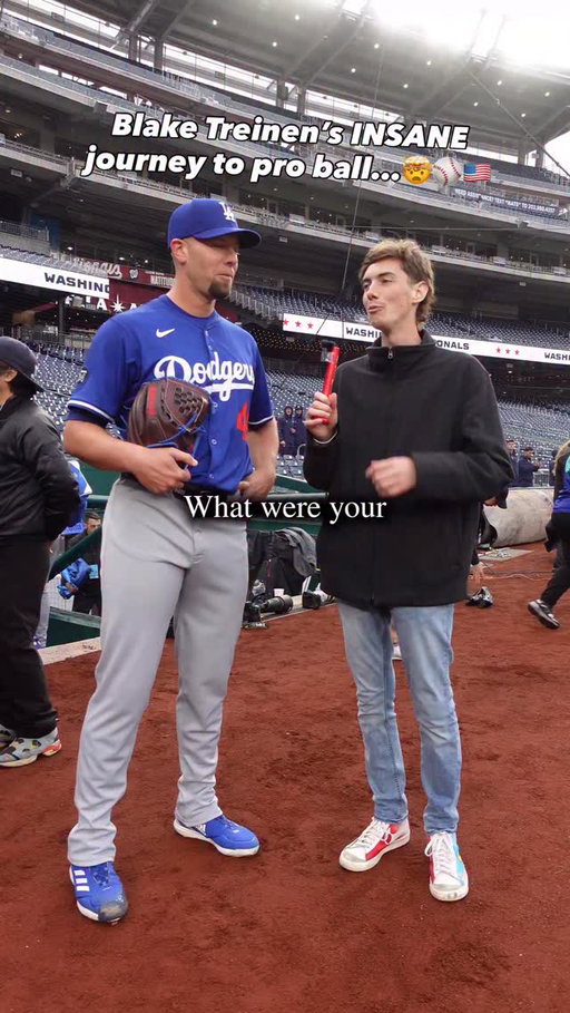 Never give up💯🔥 Blake Treinen had so many chances to call it quits on his baseball career but he kept pushing to find opportunities and it has paid off big time⚾️ Blake has pitched in MLB since 2014 and has been an All-Star and won 2 World Series’ with the Dodgers🦾 Do you think Blake and the Dodgers have what it takes to win it all again in 2025?👀#college #athlete #dodgers #baseball #pitching #losangelesdodgers #mlbtheshow #mlb #homerun #dingers