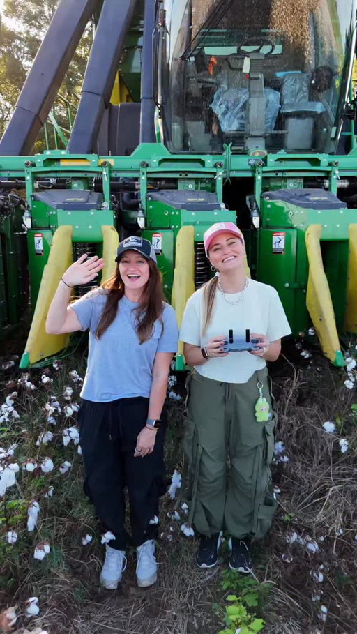 We spent the day in Griffithville, Arkansas with @JohnDeere and the Tripp family to see how cotton harvest really happens!  Harvest season can be extremely challenging for farmers due to unpredictable climates, labor shortages, and many other contributing factors. The John Deere CP770 cotton picker helps alleviate some of those struggles by automating harvest, mapping yields, and using tech to make the harvesting process easier. Stay tuned for our next video where we show you what happens at the cotton gin! #ad