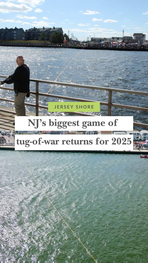 only at the Jersey Shore… 

Tomorrow, on 10/18, a *giant* tug-of-war tournament will be played across the Manasquan Inlet. The Manasquan Inlet Tug of War and Festival returns for its seventh year, featuring players from Manasquan and Point Pleasant Beach 

Festivities kick off at 11AM from both sides of the inlet, with live music, food and drink vendors, a beer garden, and more. Details at the link in our bio. 

📸: George Eartle