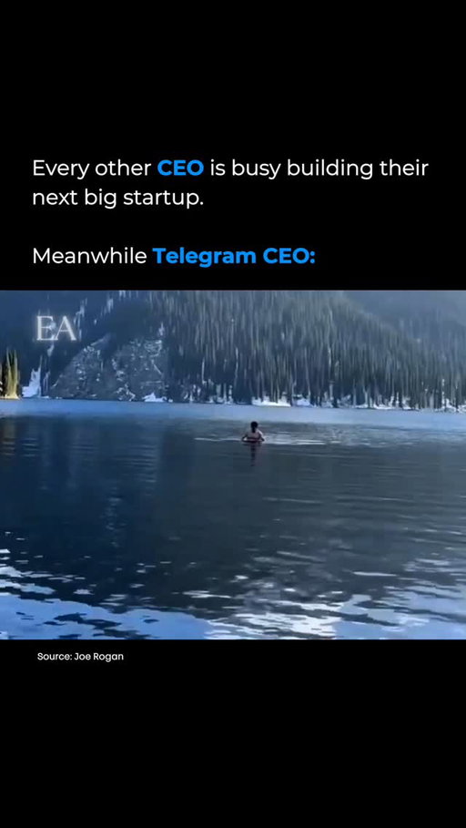 While most CEOs are chasing investors and stressing over launch deadlines…

He’s out here swimming shirtless in an ice-cold mountain lake — completely unfazed by the chaos of the business world.
Pavel Durov, the CEO of Telegram, has transformed massively over the years — once a quiet, lean programmer, now a disciplined, muscular leader with an aura of absolute control.

He doesn’t even use a smartphone because he refuses to let technology own him.
That’s not eccentricity — that’s a mindset most people will never understand.

Follow @entrepreneurarchived for more timeless lessons from the world’s boldest leaders.

#PavelDurov #Telegram #Discipline #Mindset #EntrepreneurLife #Leadership #Focus #SelfMastery #StoicMindset