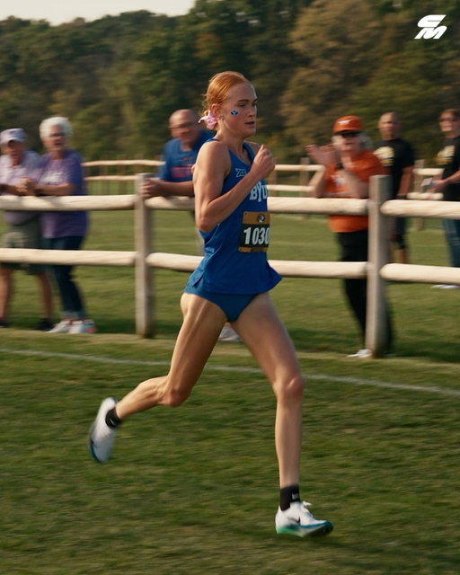 SHE HAS ARRIVED.

@byutrackfieldxc freshman @janehedengren makes her NCAA debut and crushes the course record at Gans Creek with a time of 18:42.3 at Pre Nats. Oh my!