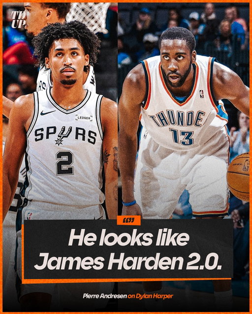 Dylan Harper is special. Spurs are going to must see TV 🍿