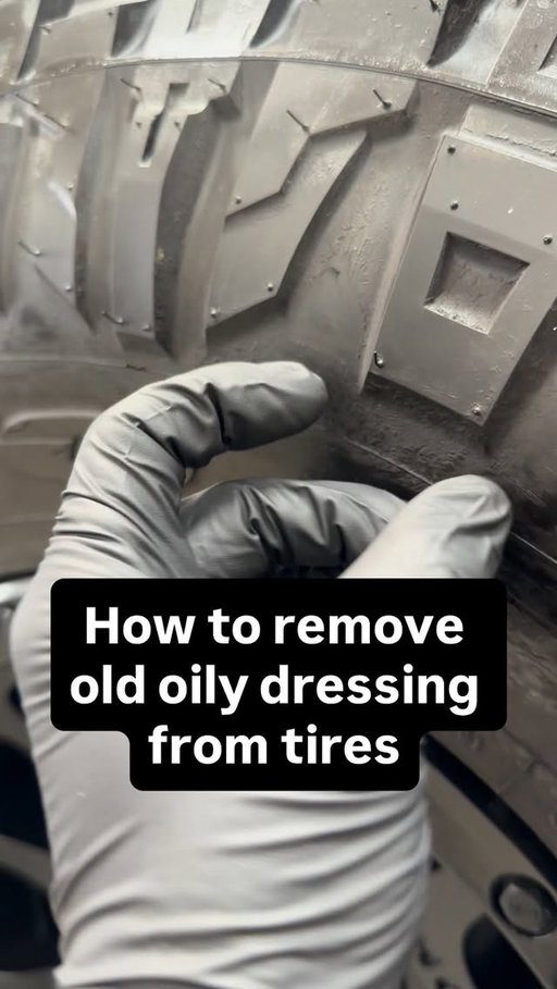 Cheap dressings build up like this...there's a reason we only use the highest quality products. Everything down to the tires is different when you choose a quality, reputable shop for your services

📍3830 Oceanic Dr. STE 402, Oceanside, CA, 92056 
📲760.500.7297

#Detailing #TireCleaning #ProfessionalDetailer #TruckTires #Trucks #Offroad