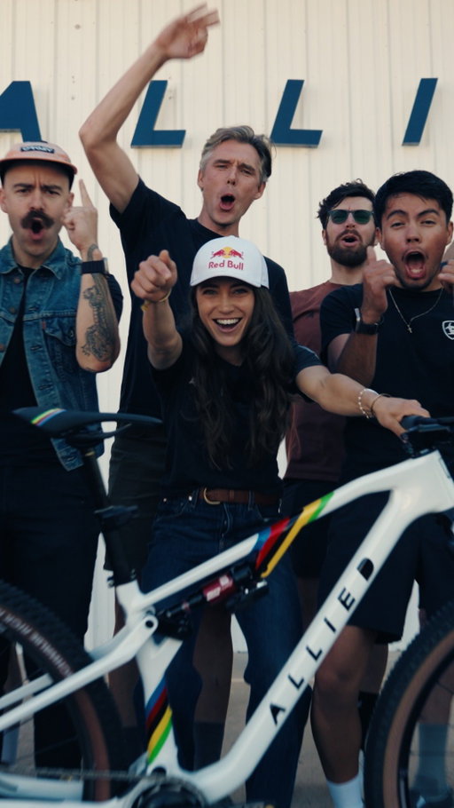 From Bentonville, Arkansas… to the top of the world 😭✨🌈

When we formed this partnership, the dream was always to bring the BC40 to the top level of this sport. An American brand and rider teaming up to chase big dreams and a shared mission to inspire people through cycling.

I can’t describe how special it was to receive my first rainbow bike ever at the factory where it was created, with the people who have dedicated so much of their lives to this product and sport.

Thank you @alliedcycleworks and every single person who was part of the team behind this dream. Thank you for believing in me. Thank you for trusting me. We did it! 🥹