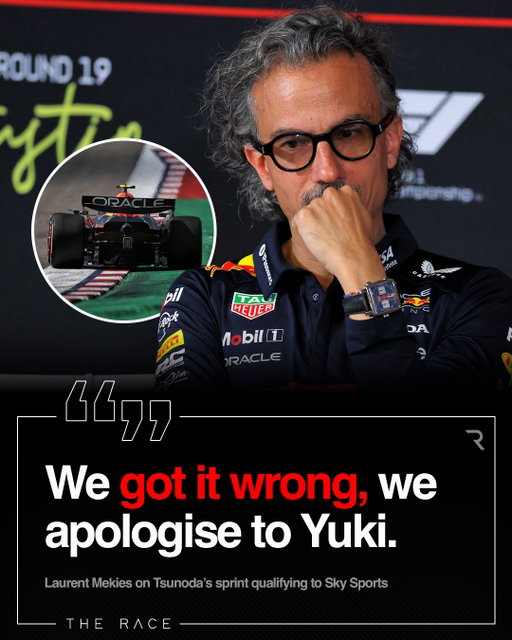 Yuki Tsunoda had a nightmare SQ1 exit at COTA, which included him missing a chance at a final flying lap because of traffic - but Red Bull has taken the blame for that.