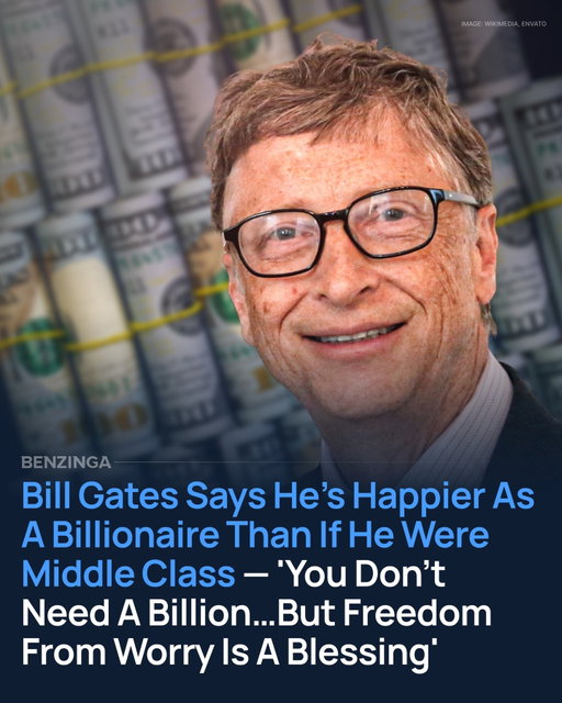 When asked in a 2019 Reddit AMA if being a billionaire made him happier, Bill Gates didn’t hesitate: “Yes. I don’t have to think about health costs or college costs.” But he added, “You don’t need a billion to get to that point.” The real blessing, he explained, is freedom from financial worry.
ㅤ
That kind of freedom is rare. As of late 2023, 62% of Americans live paycheck to paycheck — even many earning over $100K. Money stress is widespread: 72% of adults feel it regularly, and 27% have skipped medical treatment due to cost.
ㅤ
Gates acknowledged the need to lower healthcare and education costs so more people can live without constant anxiety. Beyond wealth, he credits his happiness to staying fit, spending time with family, and seeing his kids thrive.
ㅤ
So, is being rich better? Gates says yes. But necessary for happiness? Not at all. What really matters is financial peace of mind.