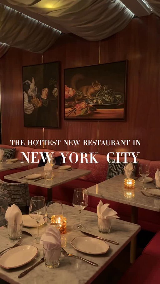 Did you know about this new restaurant in New York City? For more recommendations shop my 7 day NYC itinerary! #bestresturantsnyc #nycrestaurants #meatpacking #nycitinerary #travel 
@sirrahnewyork