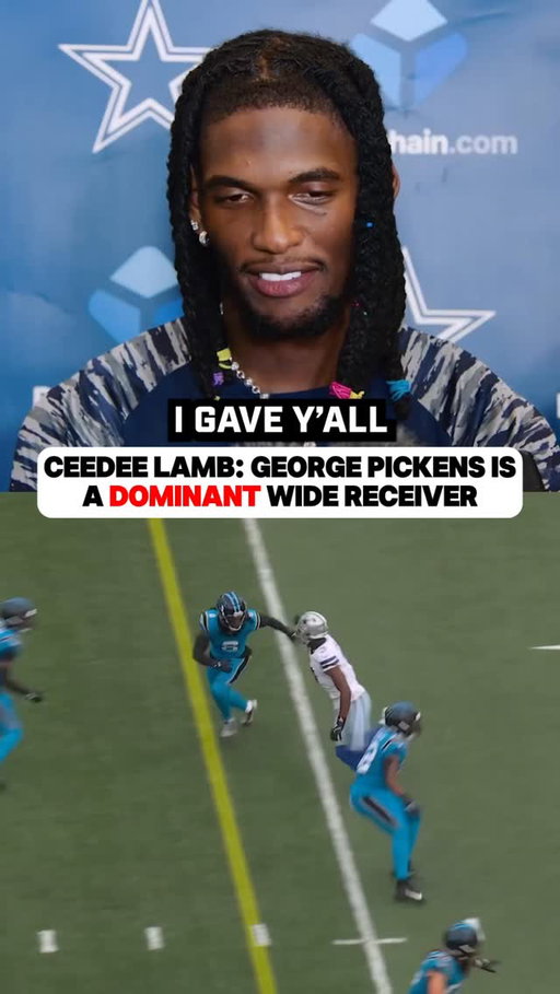 CeeDee Lamb WARNED us about George Pickens 👀

 (via DallasCowboys.com)