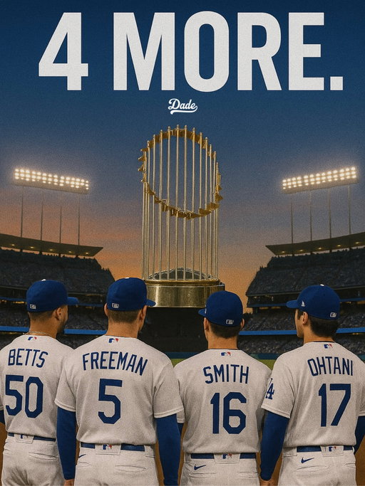 THE LOS ANGELES DODGERS WIN THE NL PENNANT FOR A SECOND YEAR IN A ROW 💙⚾️

JOB’S NOT FINISHED, 4 MORE WINS 🗣️🏆