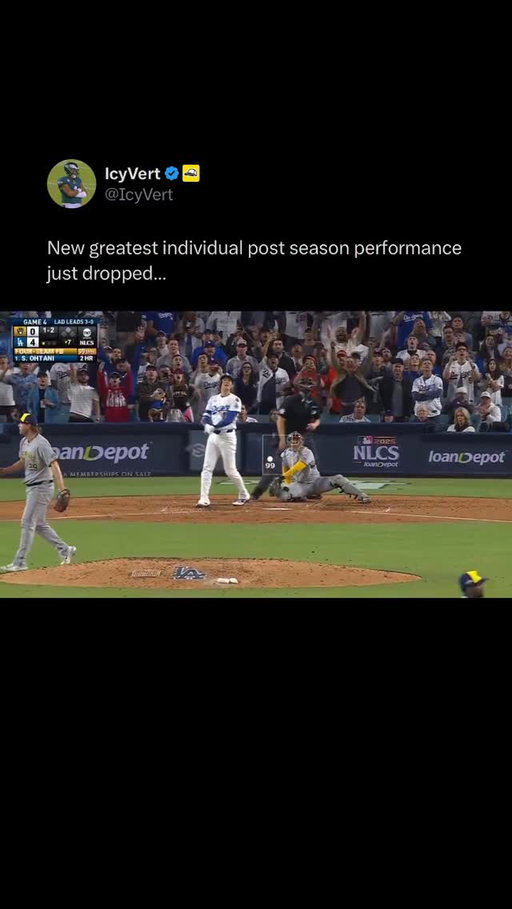Ohtani is really sweeping the Brewers himself in Game 4 🤯

• 3 HR
• SIX shutout innings 
• 10 Ks