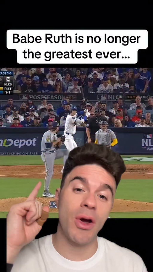 The GOAT debate is officially OVER…🤯🤯

#shoheiohtani #dodgers #mlb #baseball #mlbplayoffs #mlbnews