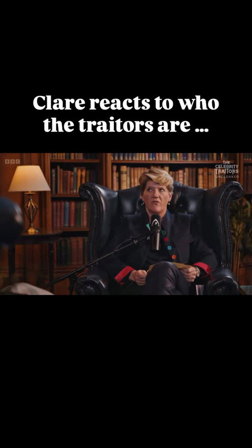 She knew… 😞 

#thetraitors #traitors #traitorsuk #thetraitorsuk #thecelebritytraitors #celebritytraitors 

The Traitors Uncloaked © BBC/Studio Lambert