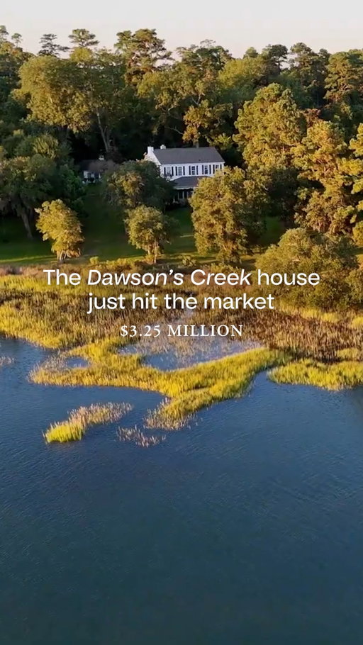 The Dawson’s Creek house everyone knows, now ready for its next chapter. Built from shipwreck lumber, moved by horse, and filmed into pop-culture history—this 1880s Wilmington waterfront is all charm.

▪️ 6424 Head Road, Wilmington, NC
▪️ $3,250,000 | 4 BD | 3.5 BA | ~2,300 SQ FT
▪️ Listing by Jill Sabourin | Coldwell Banker Sea Coast Advantage
▪️ @sabourin_homes @cbseacoastadvantage