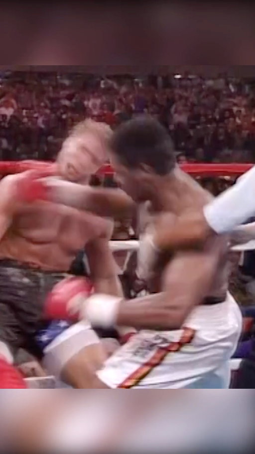 #OnThisDay in 1991, Ray Mercer brutally KOs Tommy Morrison to retain his Heavyweight title 😱