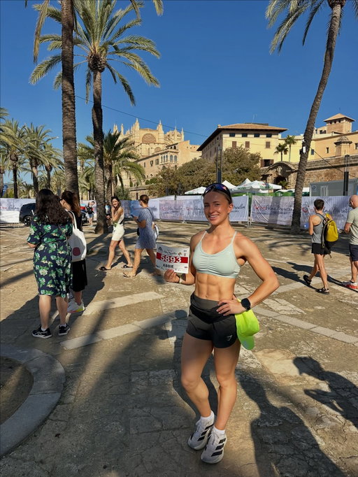 PALMA HALF WE’RE COMING FOR YOU 🌴

We’re exactly one week out from the Lisbon Marathon, so I’m taking tomorrow nice and easy. And I’m just so excited to soak it all in with the girls!

This trip also feels like such a full circle moment with James (@runfluence_). We first met last October when he jumped in last minute to pace me for my first ever marathon in Amsterdam, and now, a year later, he’s started his own running tour company. I’m so beyond proud and excited for him! This will be my third trip with James, and honestly, he’s the best ever. So if you’re looking to enter any races, you know where to head
