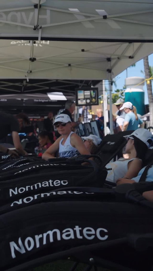 After conquering 140.6 miles, recovery begins. 💪🏼

At IRONMAN World Championship, every athlete had access to Hyperice technology, including the Normatec Elite Hips delivering targeted dynamic air compression that helps restore the hips, IT band, lower back, and quads. So they’re ready for whatever comes next.
