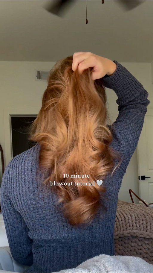 10 minute blowout tutorial ! 💇🏼‍♀️ @colorwowhair @k18hair @olaplex @t3micro #hairtutorial #blowouttutorial #10minutehairstyle #hairinspo